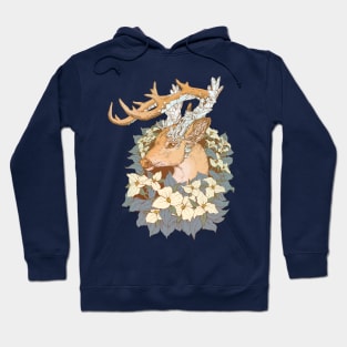 Non-typical Blue Quartz Buck Hoodie